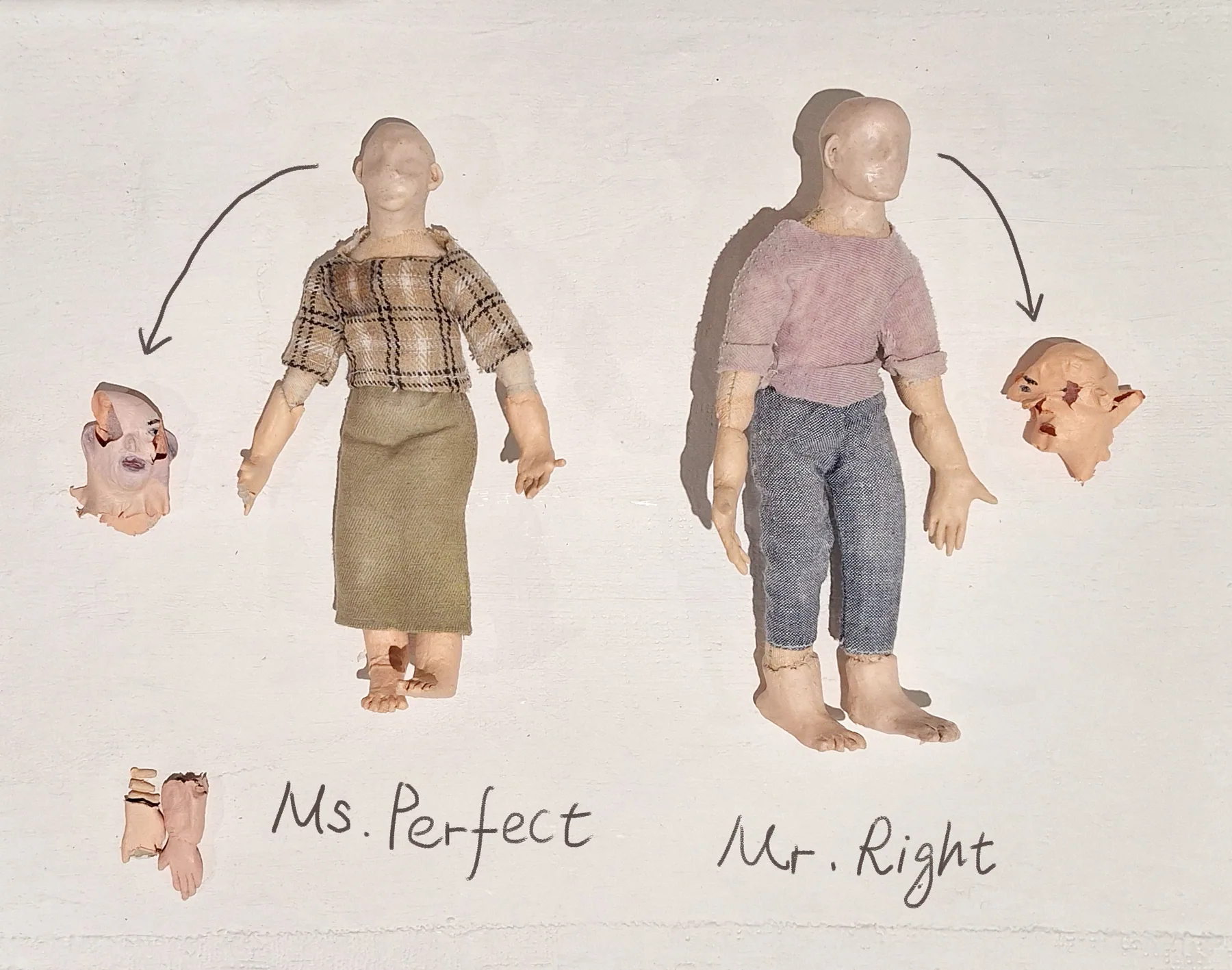 Ms. Perfect & Mr. Right — character design