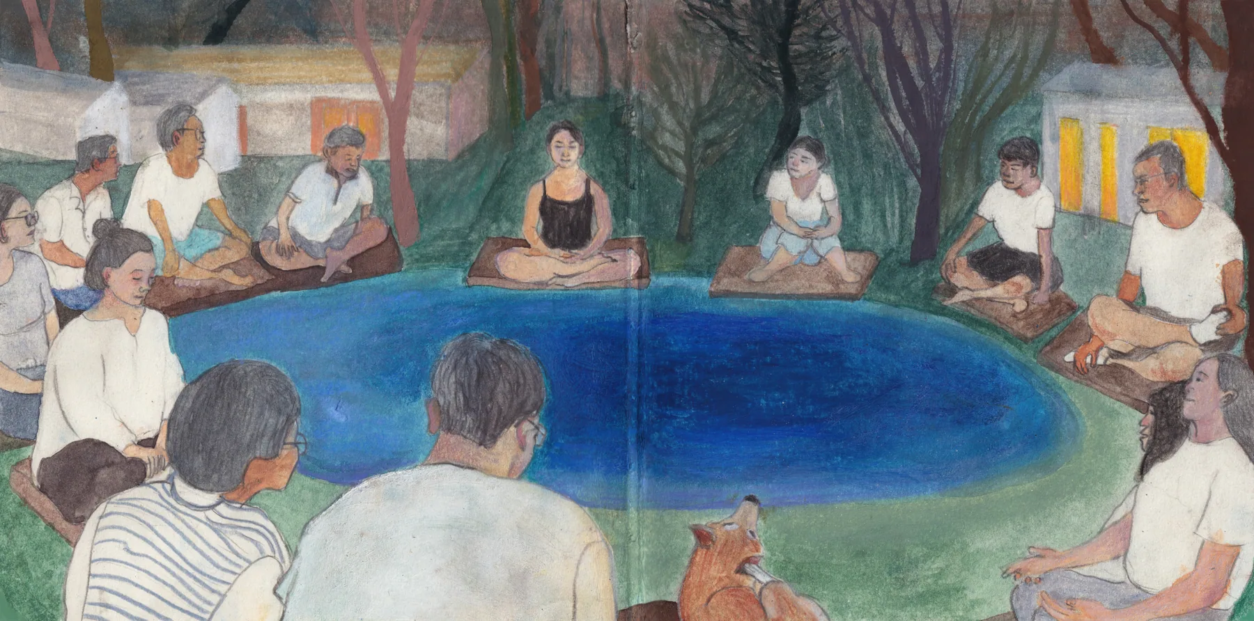 Spread — by the water